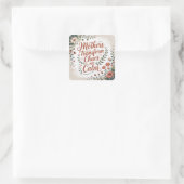 Mothers Transform Chaos Into Calm スクエアシール (バッグ)