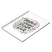 Mothers Whisper Strength To The Weak ノートブック (左側)