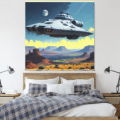 Mothership Acrylic Wall Art キャンバスプリント (インサイチュ (寝室))