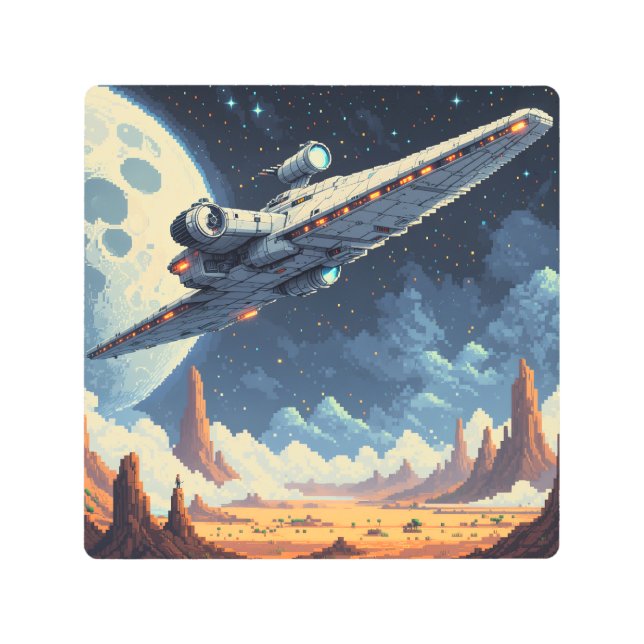 Mothership Acrylic Wall Art メタルプリント (正面)