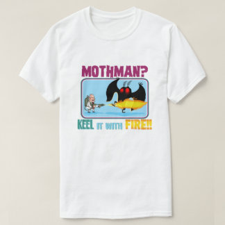 Mothmanか。 「キール」火とのそれ!! tシャツ