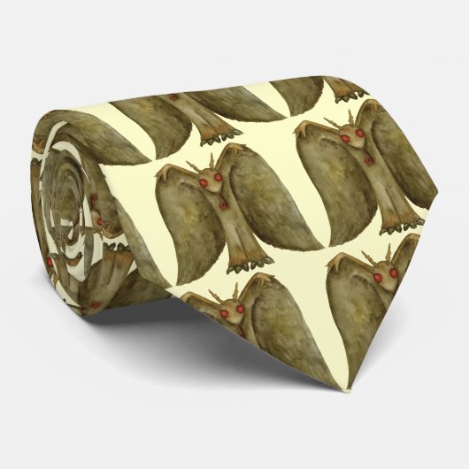Mothmanのタイ ネクタイ (ロール)