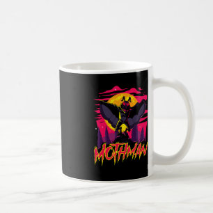 Mothman映画おもしろいクリプティドハロウィーン神話モンスターC コーヒーマグカップ