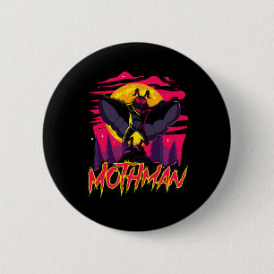 Mothman映画おもしろいクリプティドハロウィーン神話モンスターC 缶バッジ