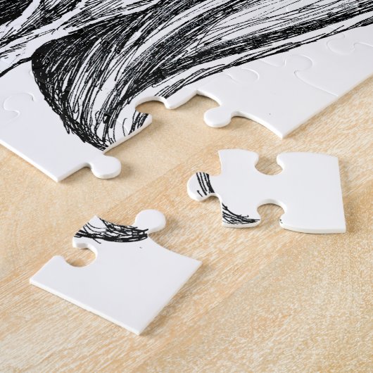 Mothman ジグソーパズル (側面)