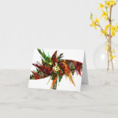 MOTHMAN -メッセージカード-白いbckgrnd カード (黄色い花)