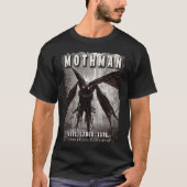 Mothman Creepy Cryptid City Point Pleasant Tシャツ (正面)