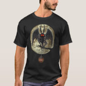 Mothman Cryptozoology Cryptid Creptozoolo Tシャツ (正面)