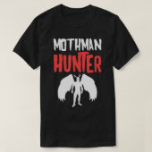 Mothman Hunter Folklore Cryptid Mothman Tシャツ (デザイン正面)