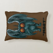 Mothman "Mort"暗号 アクセントクッション (裏面)