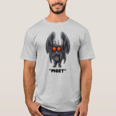 Mothman "Mort" Cryptid Tシャツ (正面)