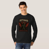 Mothman Mysterious Winged Creature  2 Tシャツ (正面フル)