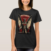 Mothman  Mysterious Winged Creature Tシャツ (正面)