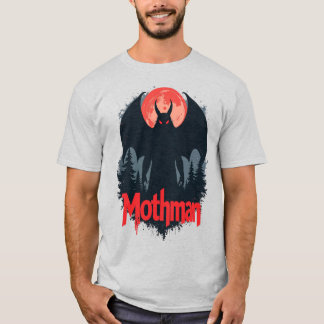 Mothman Tシャツ – ウェストバージニア州Cryptid Legend Tee