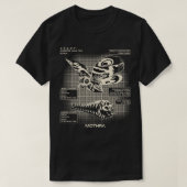 MOTHRA Kaijuファイル Tシャツ (デザイン正面)
