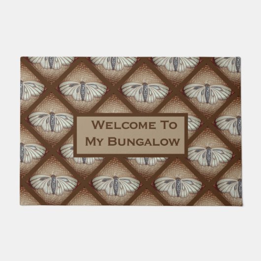 Mothsのウェルカムサイン ドアマット (正面)