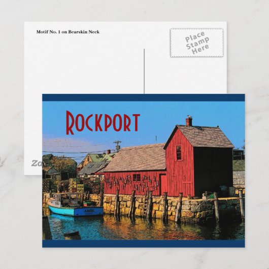 Motif #1はがき ポストカード (正面/裏面)