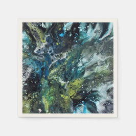 Motif abstrait. Anetka. スタンダードカクテルナプキン
