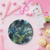 Motif abstrait coloré. ペーパープレート (パーティー)