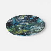 Motif abstrait coloré. ペーパープレート (アングル)