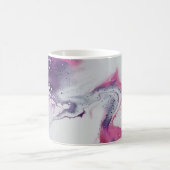 Motif abstrait rose. コーヒーマグカップ (中央)