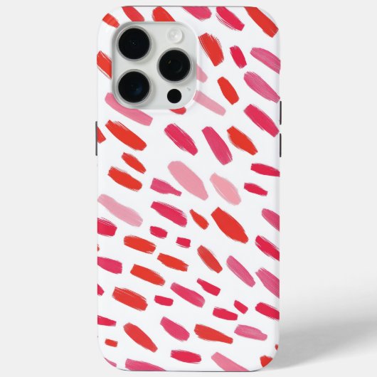 🔴 Motif Abstrait Rouge Élégant 🎨 Case-Mate iPhoneケース (裏面)