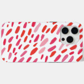 🔴 Motif Abstrait Rouge Élégant 🎨 Case-Mate iPhoneケース (裏面 (横))
