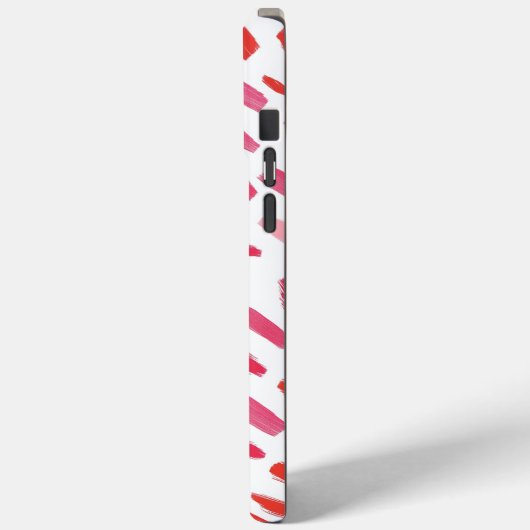 🔴 Motif Abstrait Rouge Élégant 🎨 Case-Mate iPhoneケース (裏面 / 左)