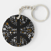 Motif amazigh z imazighen キーホルダー (裏面)