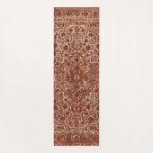 motif antique oriental marron  ヨガマット (裏面)