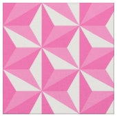 Motif Asanoha modèle Sakura ファブリック (クローズアップ)