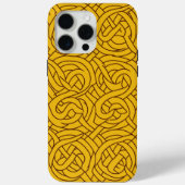 🌟 Motif Celtique Jaune en Entrelacs ✨ Case-Mate iPhoneケース (裏面)