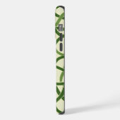 ☘️ Motif Celtique Vert en Entrelacs 🍀 iPhoneケース (左側面)