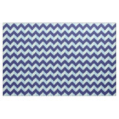 Motif Chevron Bleu ファブリック (ヤード)