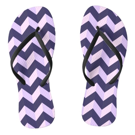 Motif Chevron Violet ビーチサンダル (ソール)