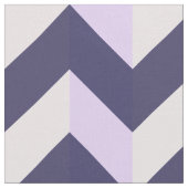 Motif Chevron Violet ファブリック (クローズアップ)