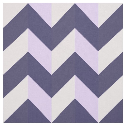 Motif Chevron Violet ファブリック (見本)