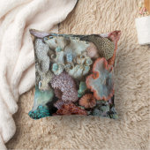 Motif corail naturel 🌊 pour déco marine クッション (ブランケット)