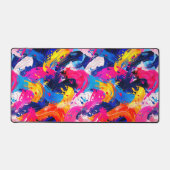 motif coups de pinceaux デスクマット (正面)