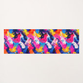 motif coups de pinceaux ヨガマット (裏面(横))