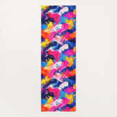 motif coups de pinceaux ヨガマット (裏面)