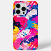 motif coups de pinceaux Case-Mate iPhoneケース (裏面)