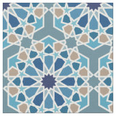 Motif de carreaux marocains ファブリック (クローズアップ)