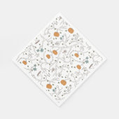 Motif de vigne effrayante pour Halloween スタンダードランチョンナプキン (角)