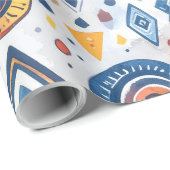 Motif ethnique graphique ラッピングペーパー (ロールコーナー)