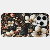 🌸 Motif floral élégant et intemporel 🌸 Case-Mate iPhoneケース (裏面 (横))