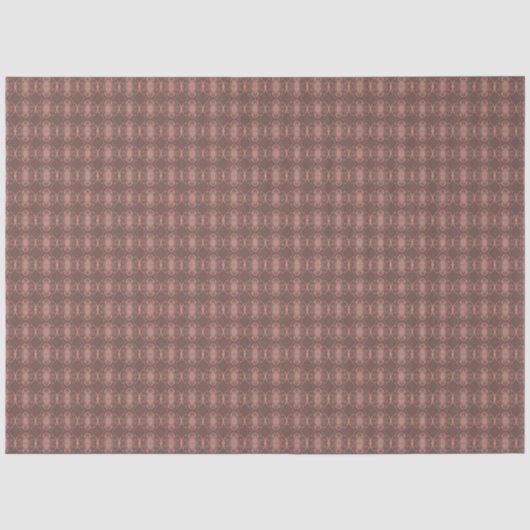 motif géométrique abstrait marron 薄葉紙 (正面)