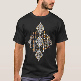 MOTIF KABYLE AMAZIGH SYMBOLE DES BERBERES Tシャツ