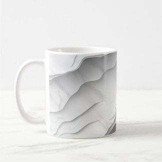 🌊 Motif Marbré Épuré et Moderne 🌊 コーヒーマグカップ