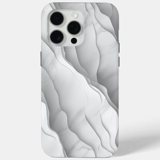 🌊 Motif Marbré Épuré et Moderne 🌊 Case-Mate iPhoneケース (裏面)
